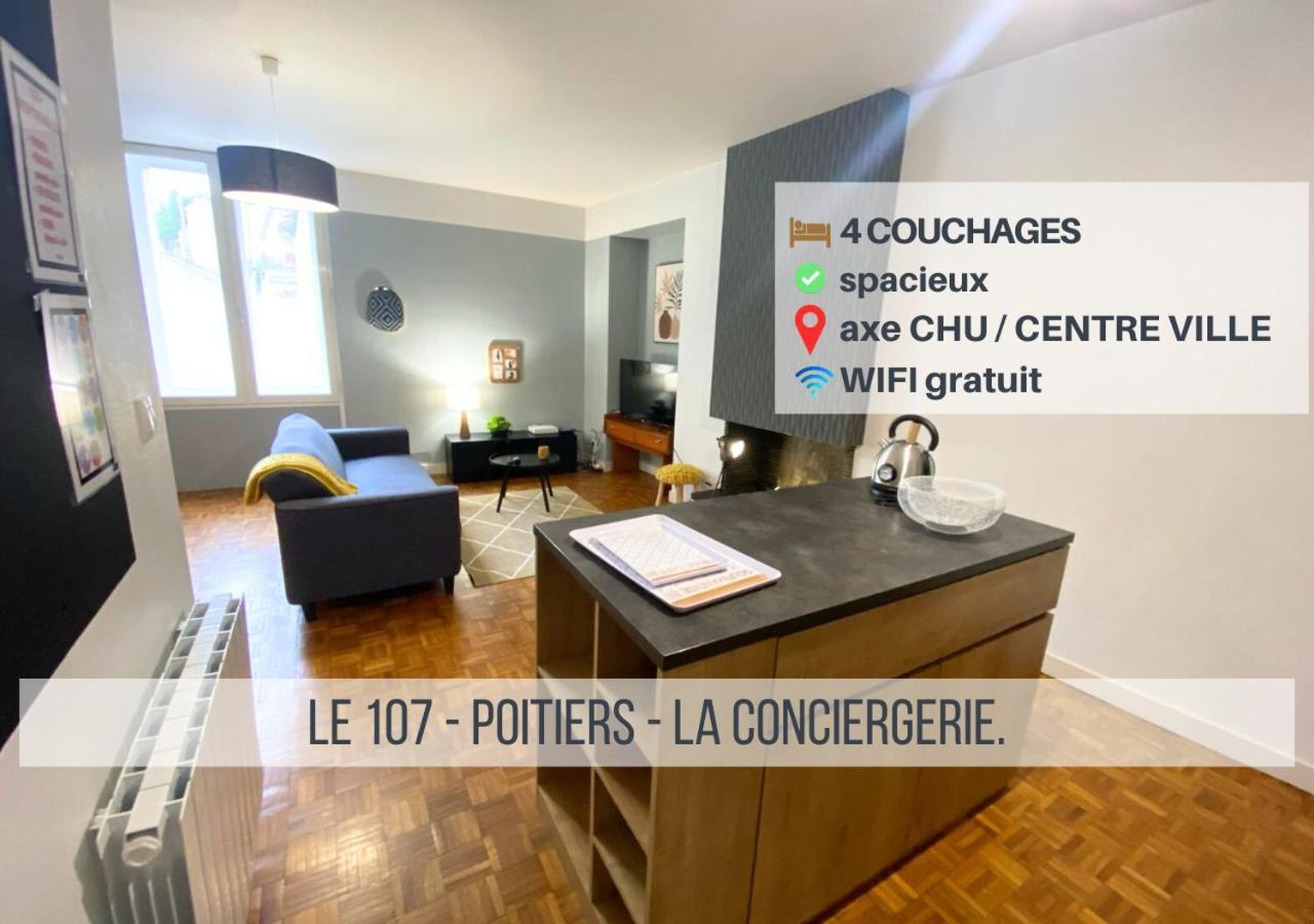 דירות Le 107 - Poitiers - Chu - La Conciergerie. מראה חיצוני תמונה
